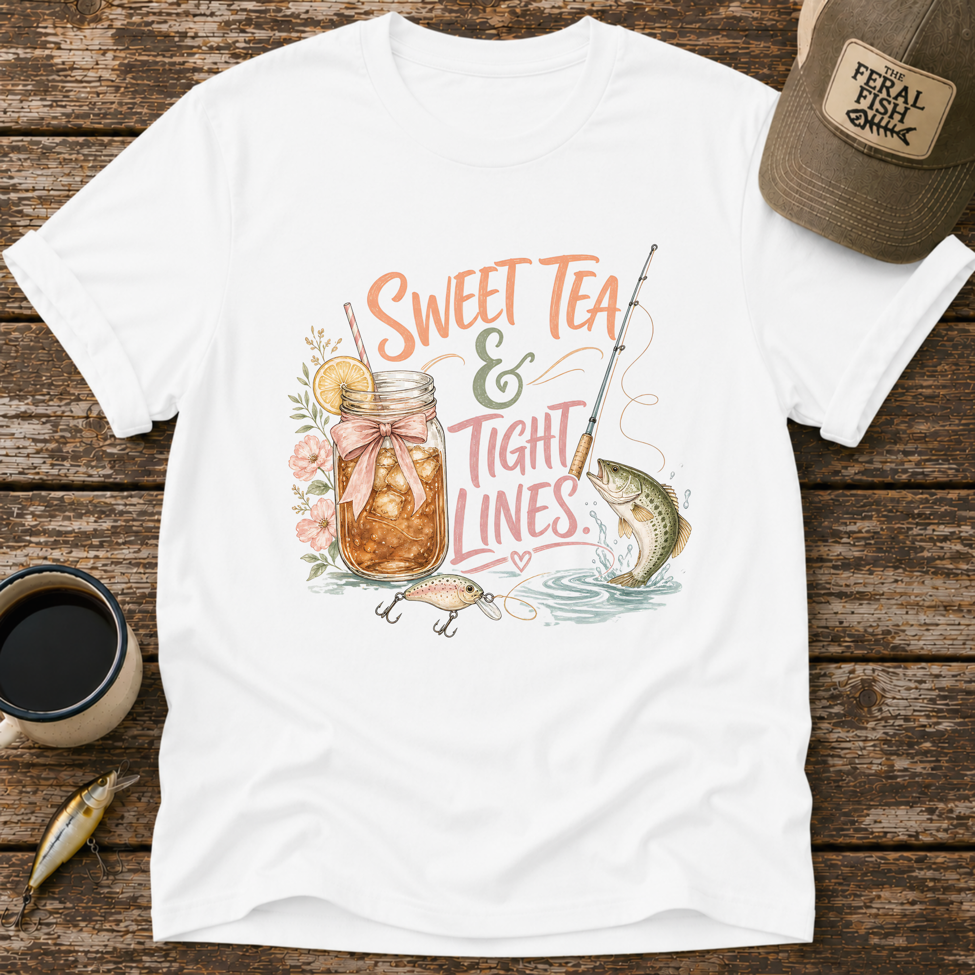 Sweet Tea & Tight Lines T-Shirt