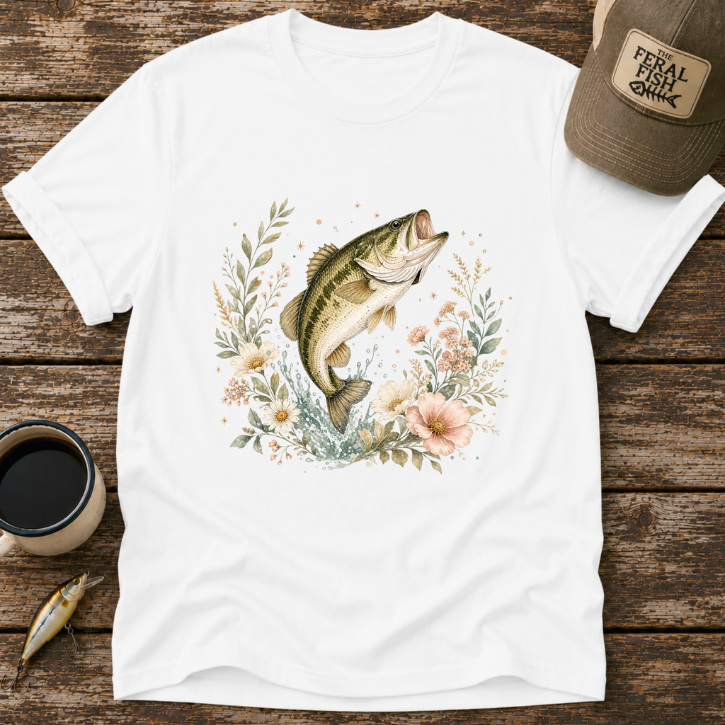 Bass and Florals T-Shirt