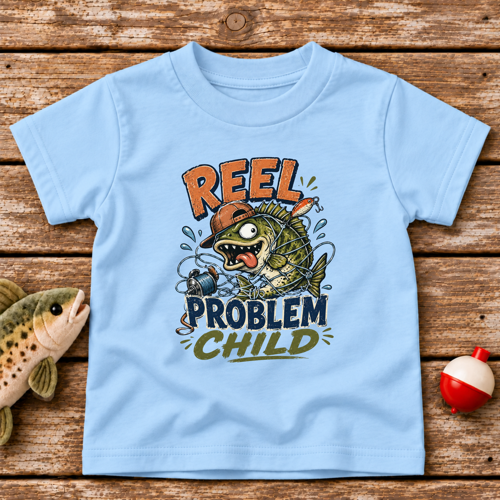 Reel Problem Child Toddler T-Shirt