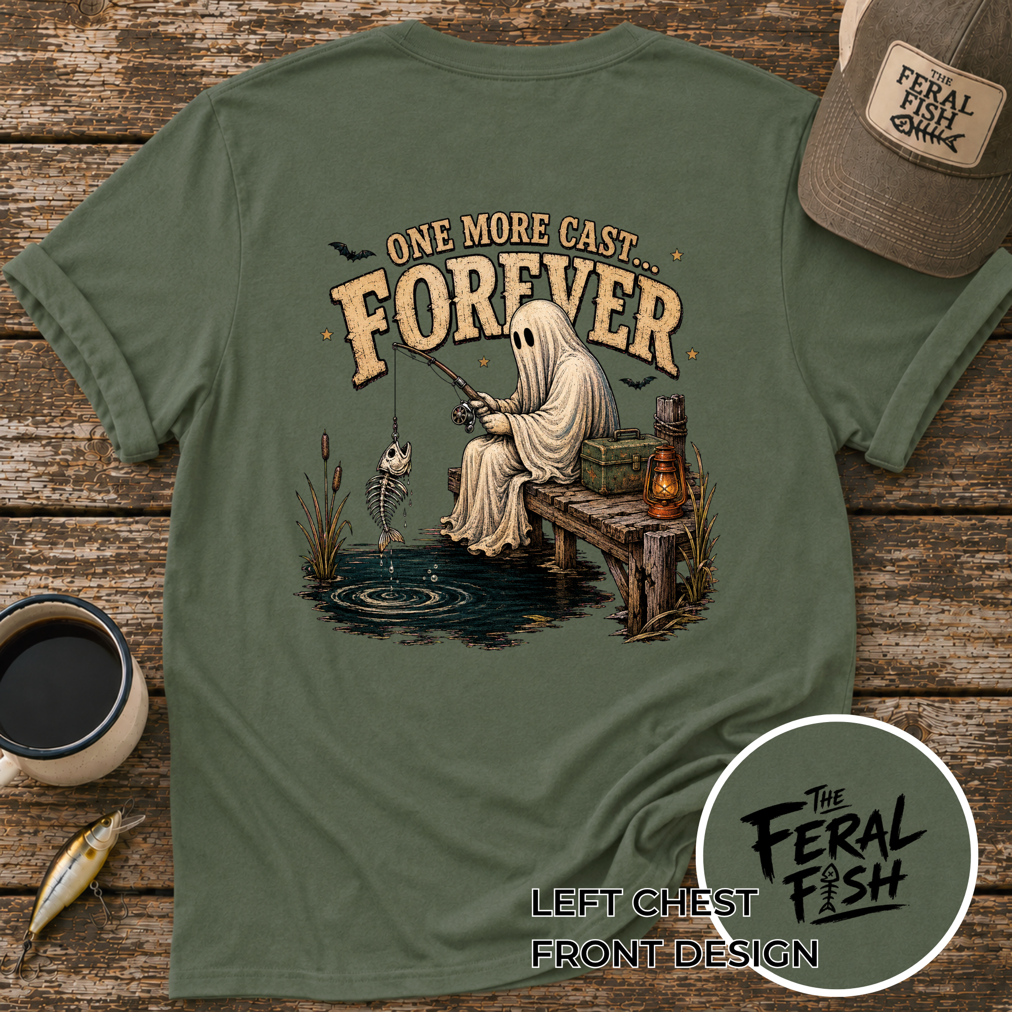 One More Cast Forever Fishing T-Shirt