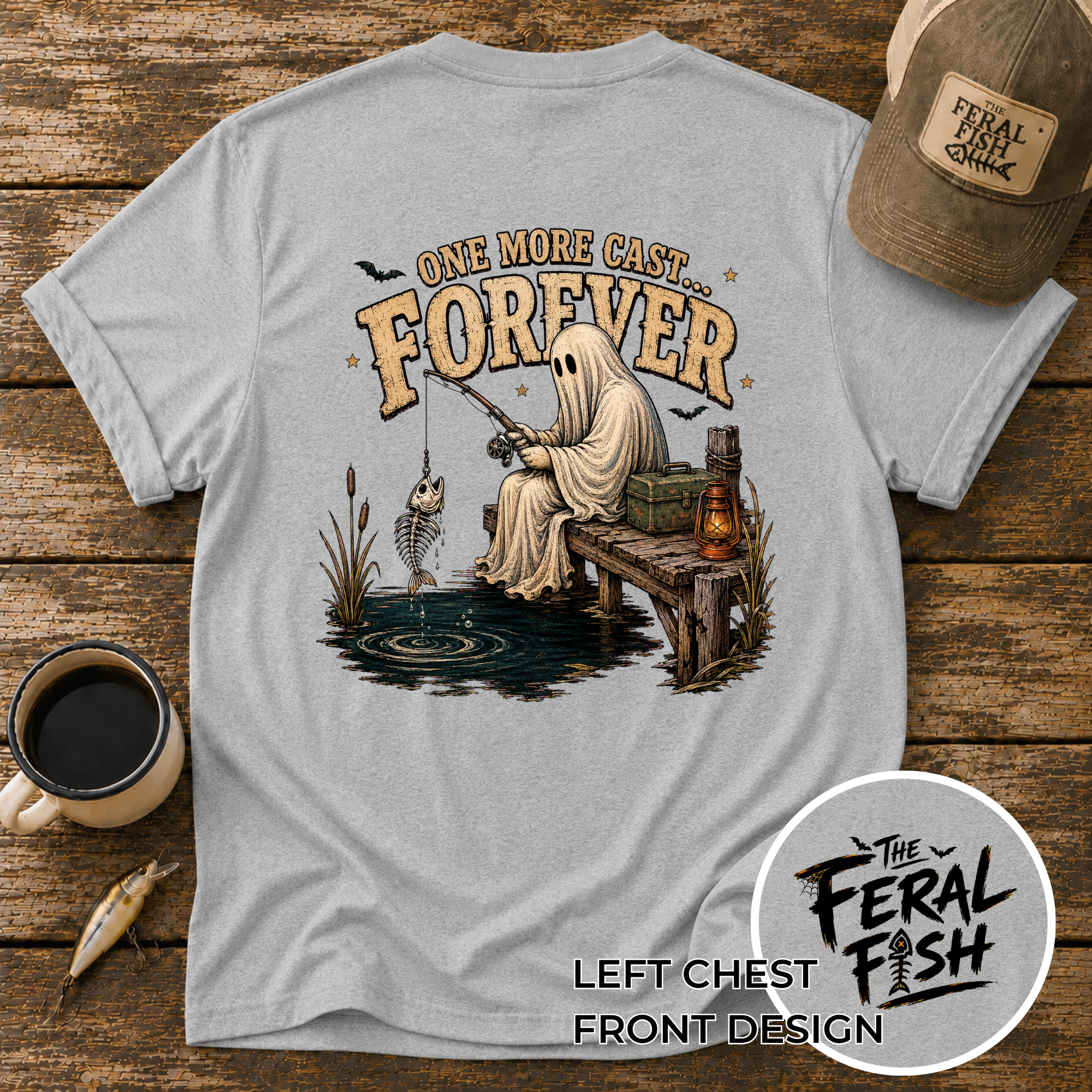One More Cast Forever Fishing T-Shirt