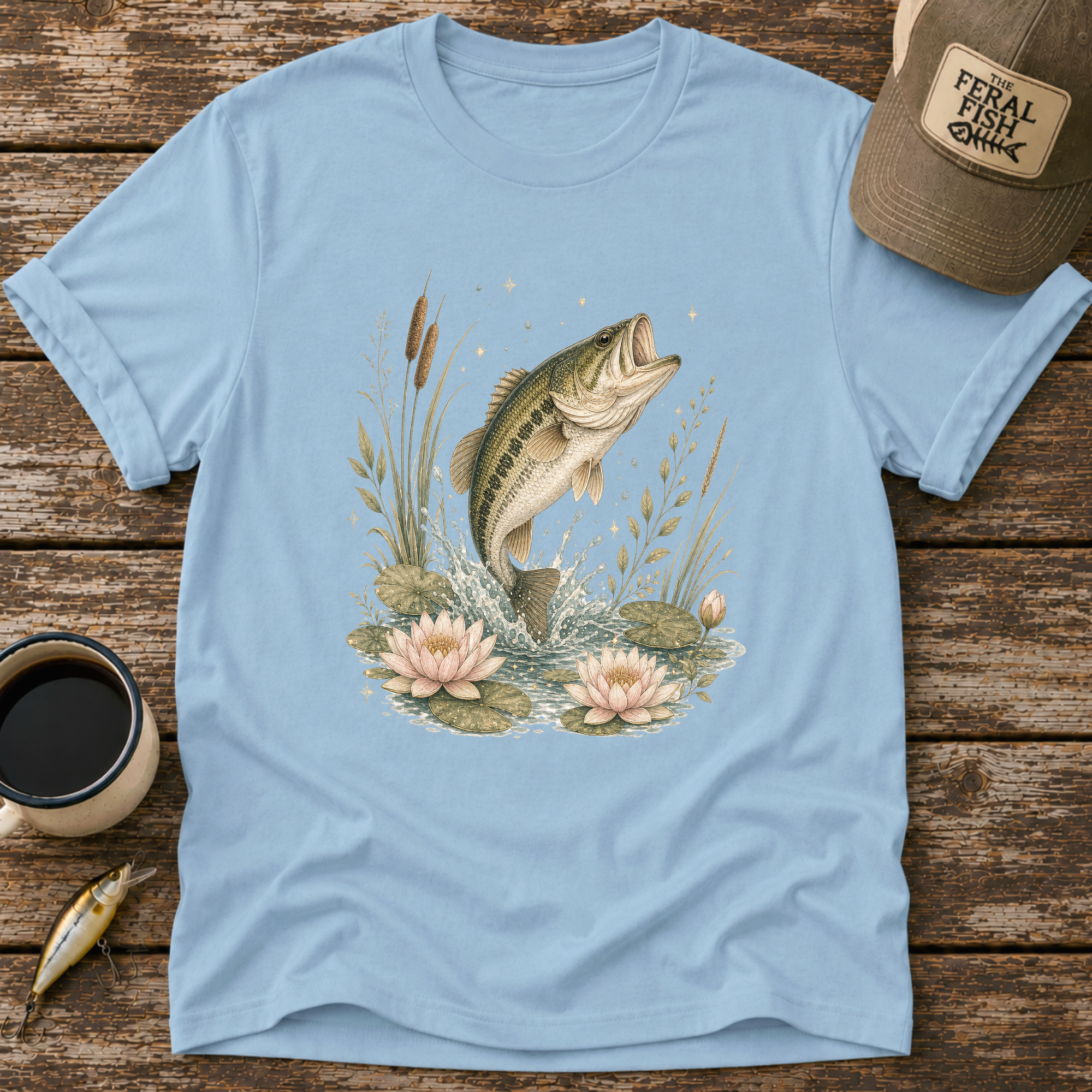 Bass and Lilies T-Shirt