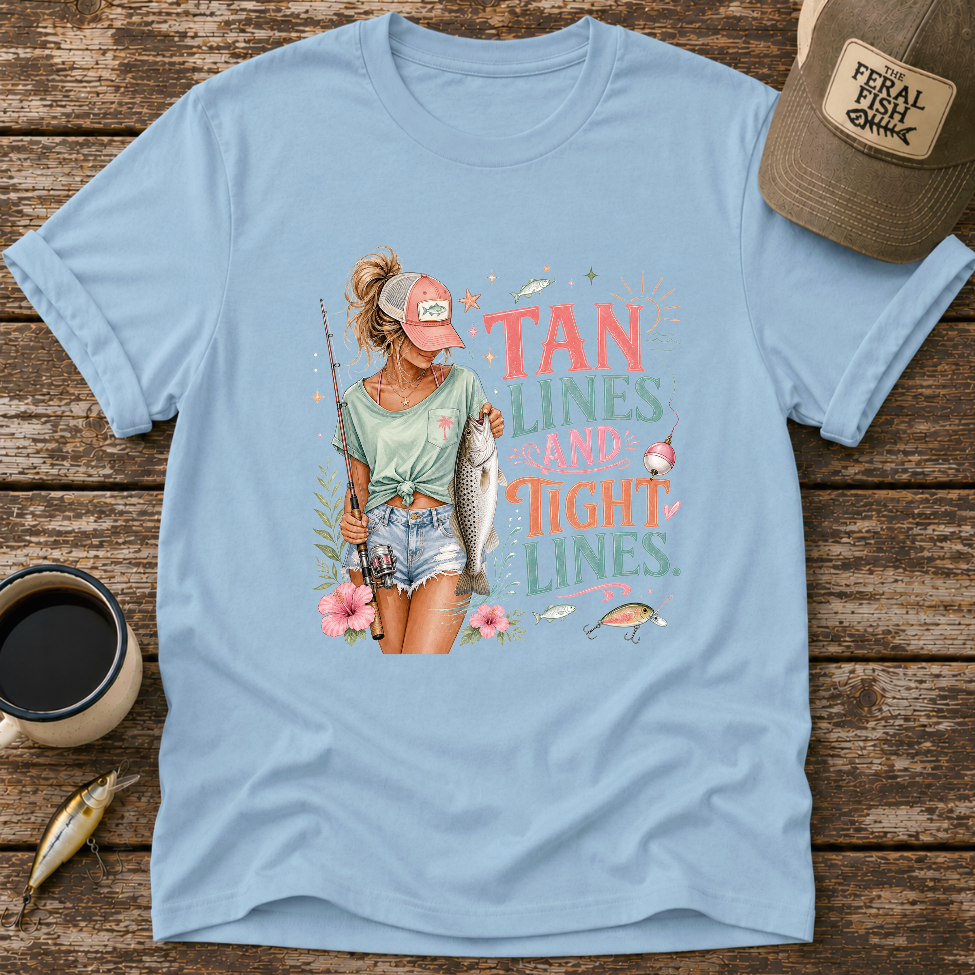 Tan Lines & Tight Lines T-Shirt