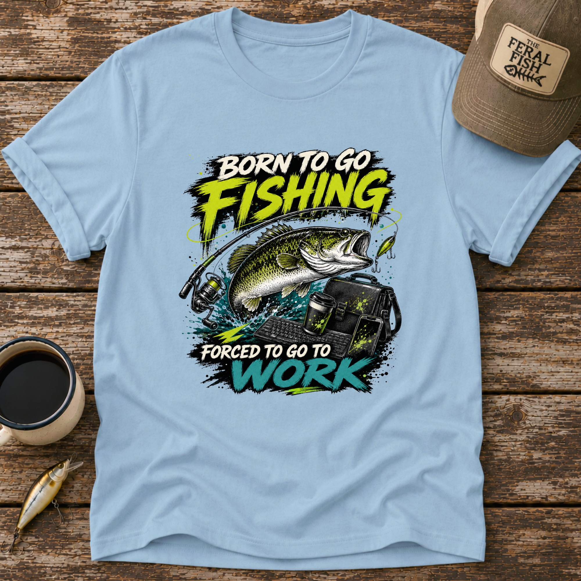 Born To Go Fishing T-Shirt