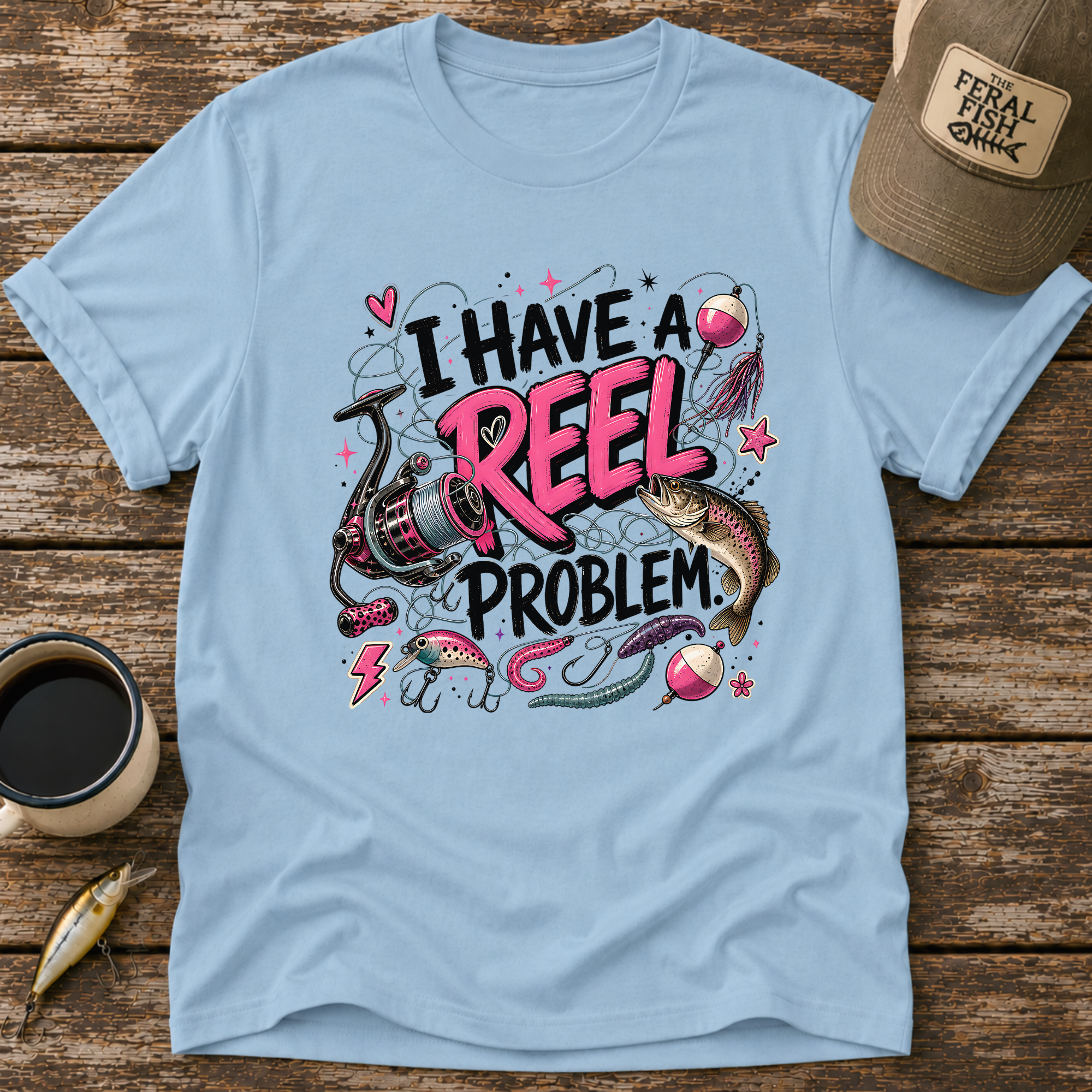 I Have A Reel Problem T-Shirt