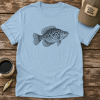 Crappie Drawing T-Shirt