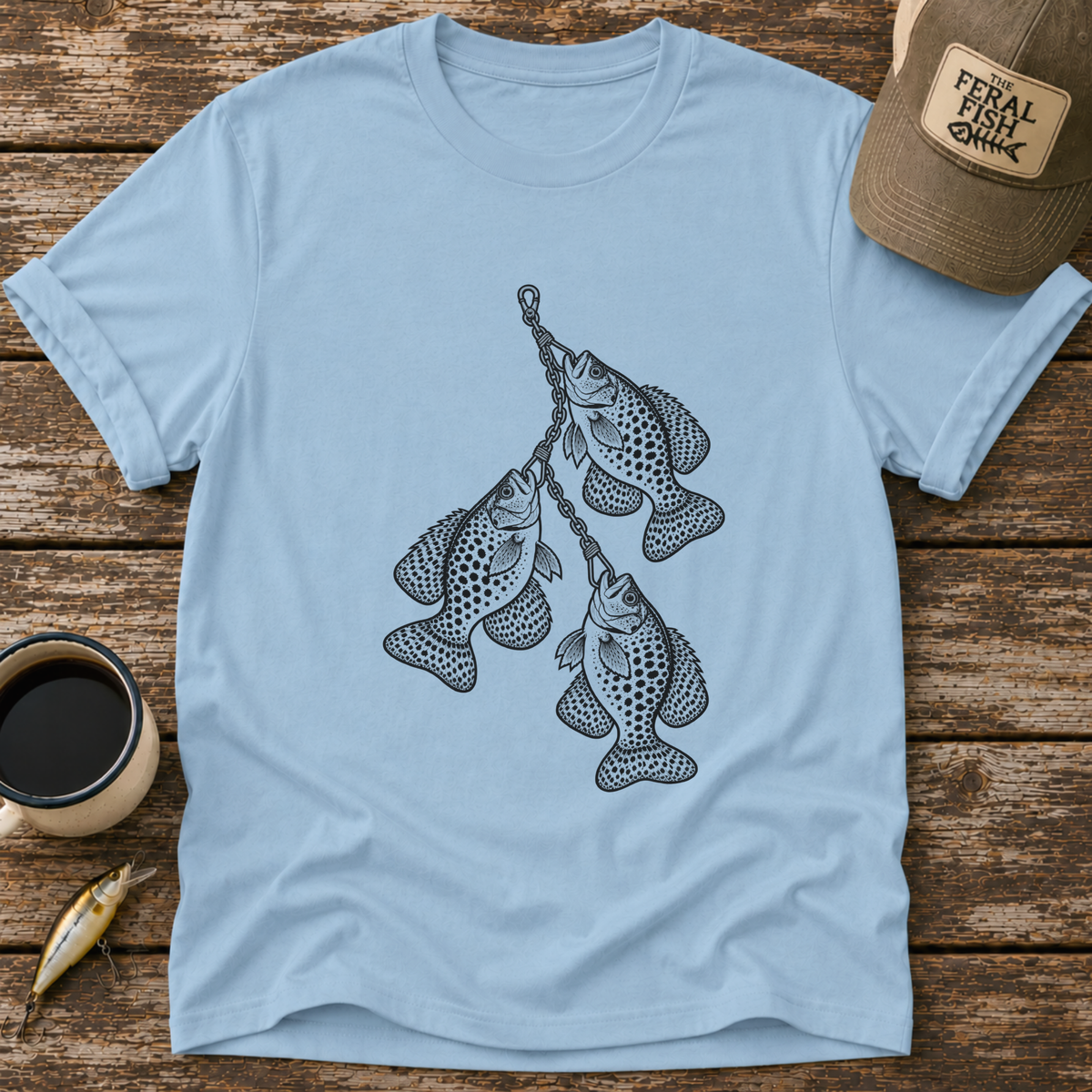Crappie Stringer T-Shirt
