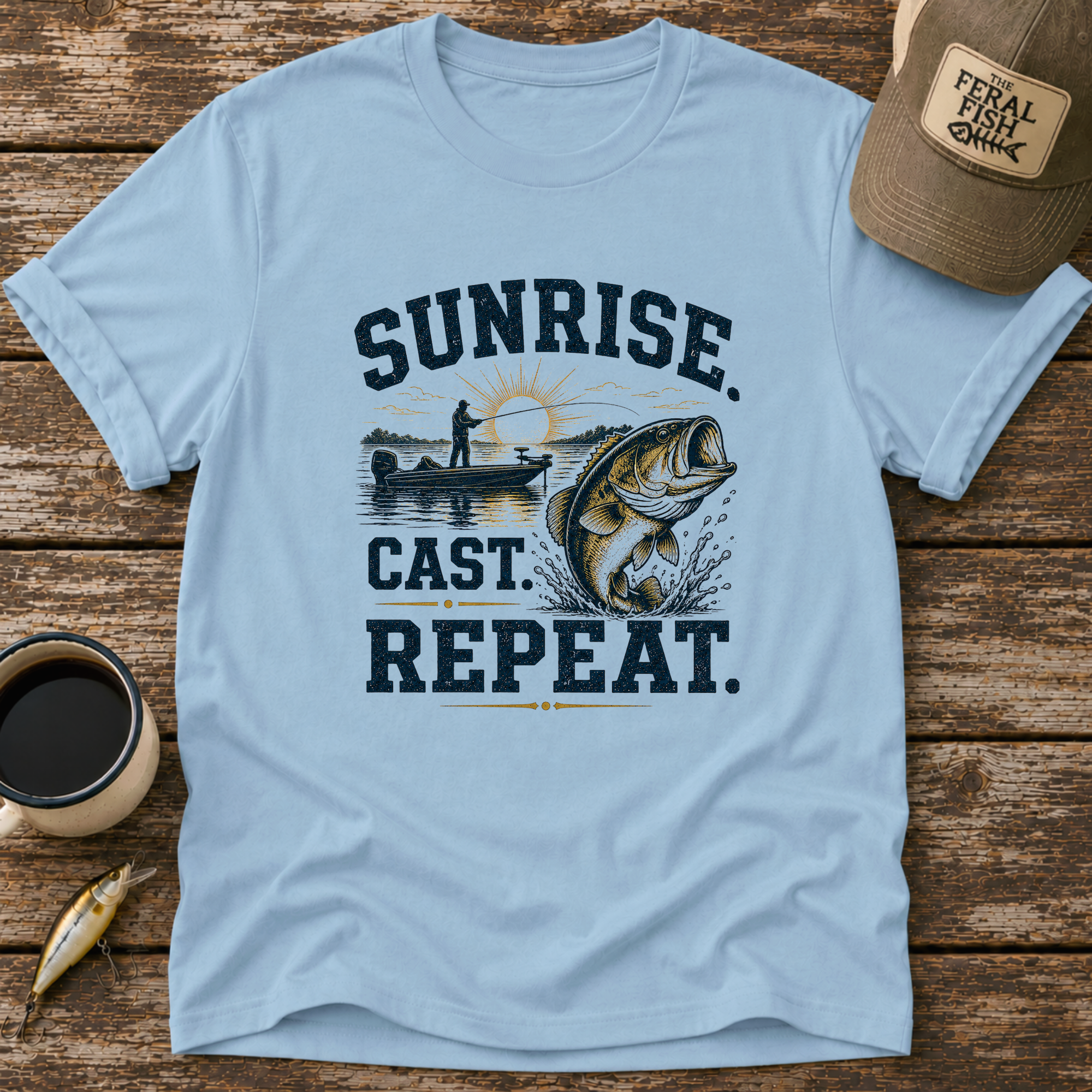 Sunrise Cast Repeat T-Shirt