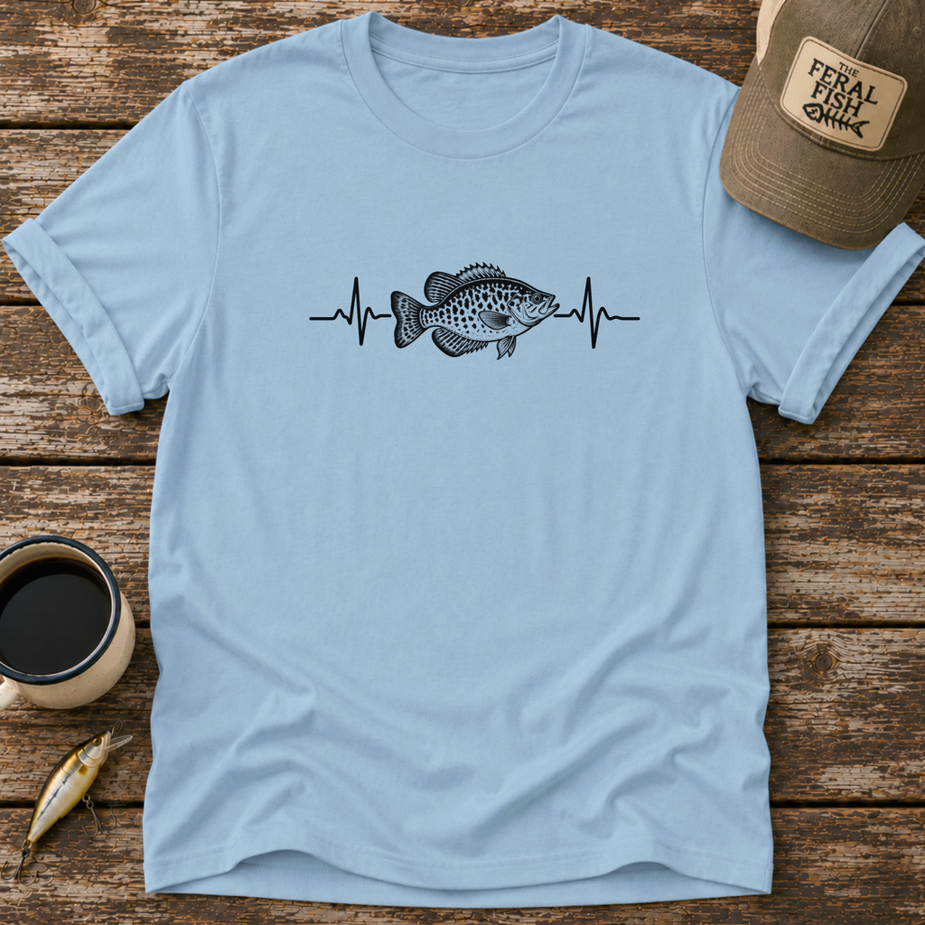 Crappie Heartbeat T-Shirt