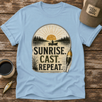 Sunrise Cast Repeat Boat T-Shirt