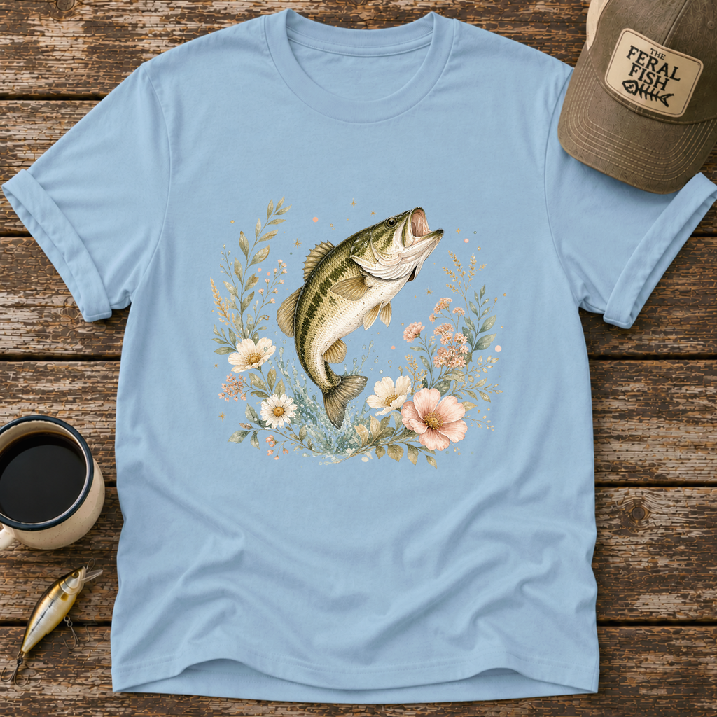Bass and Florals T-Shirt