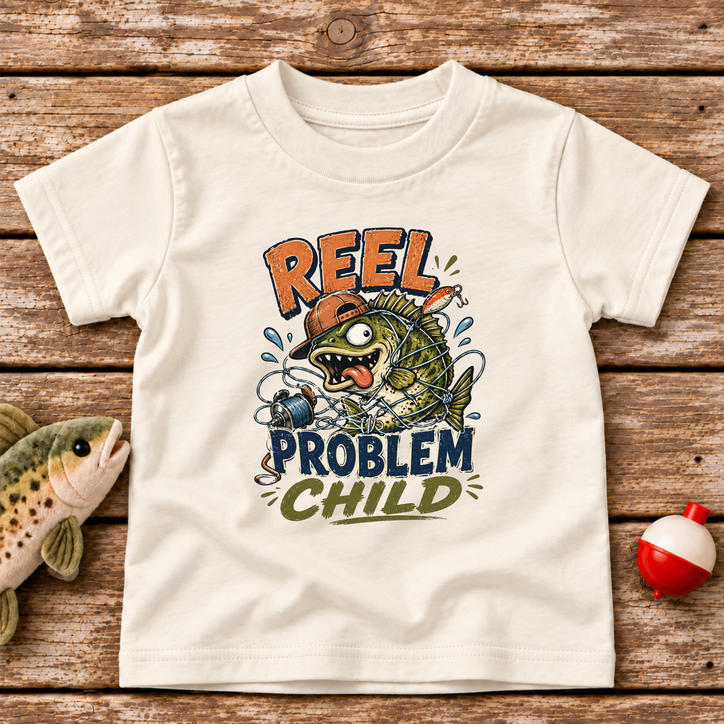Reel Problem Child Toddler T-Shirt