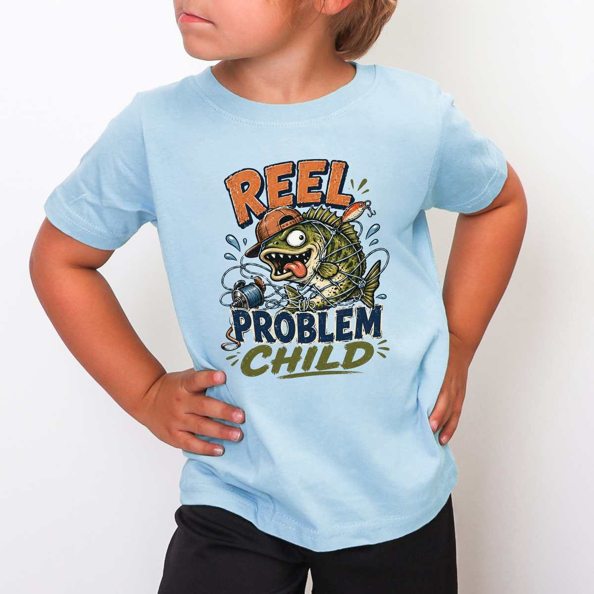 Reel Problem Child Toddler T-Shirt