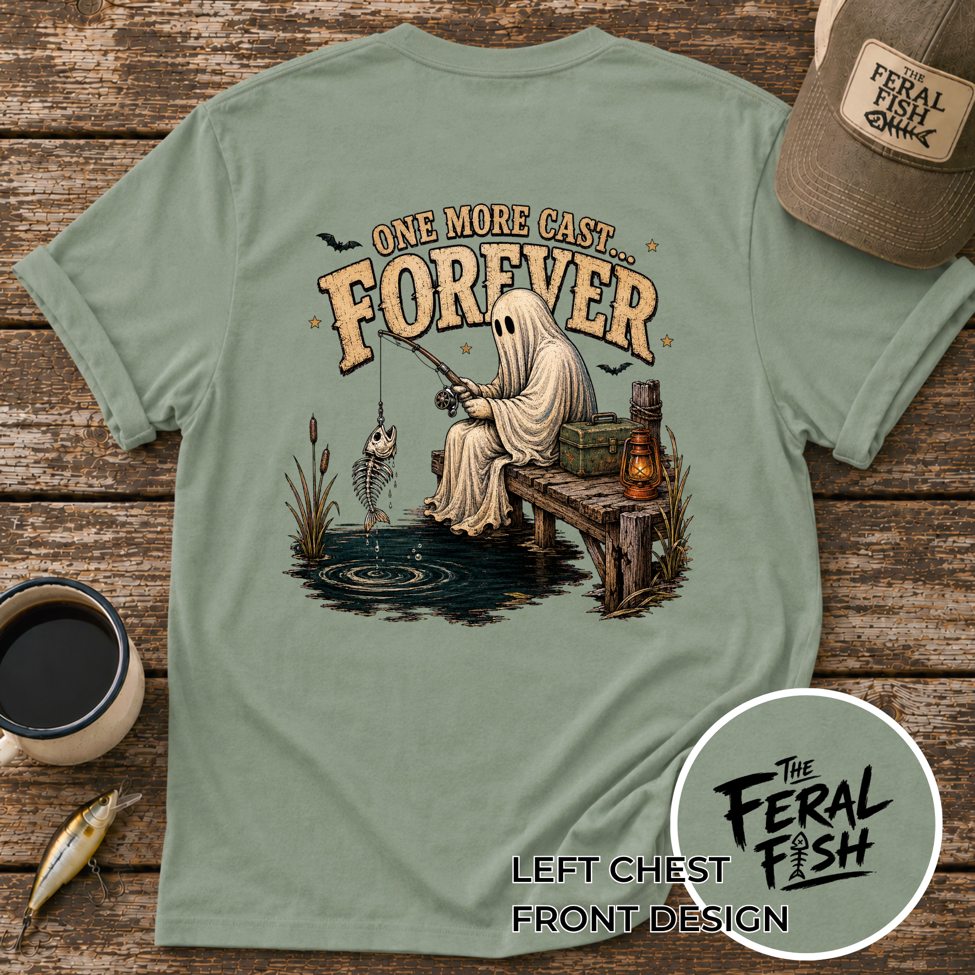 One More Cast Forever Fishing T-Shirt