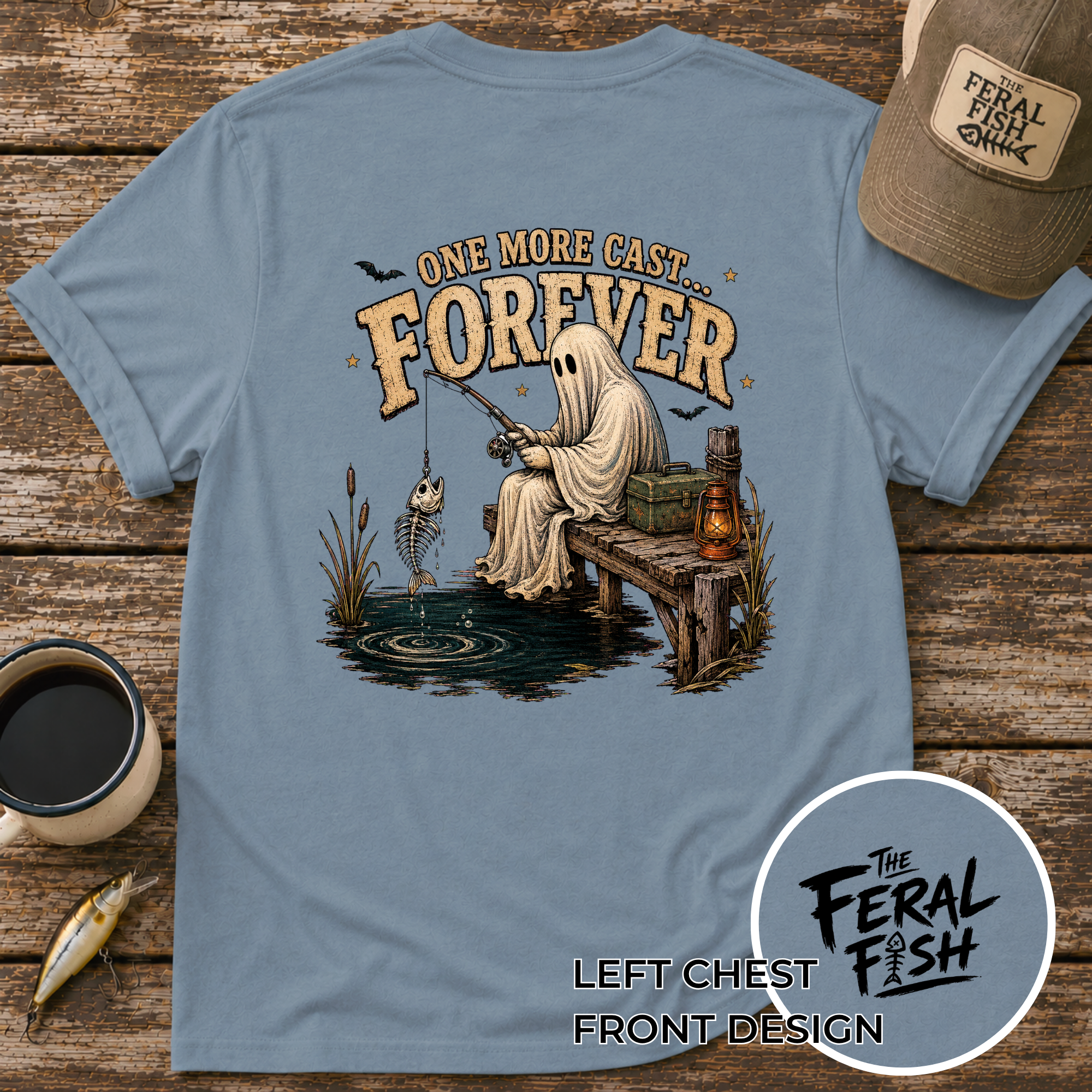 One More Cast Forever Fishing T-Shirt