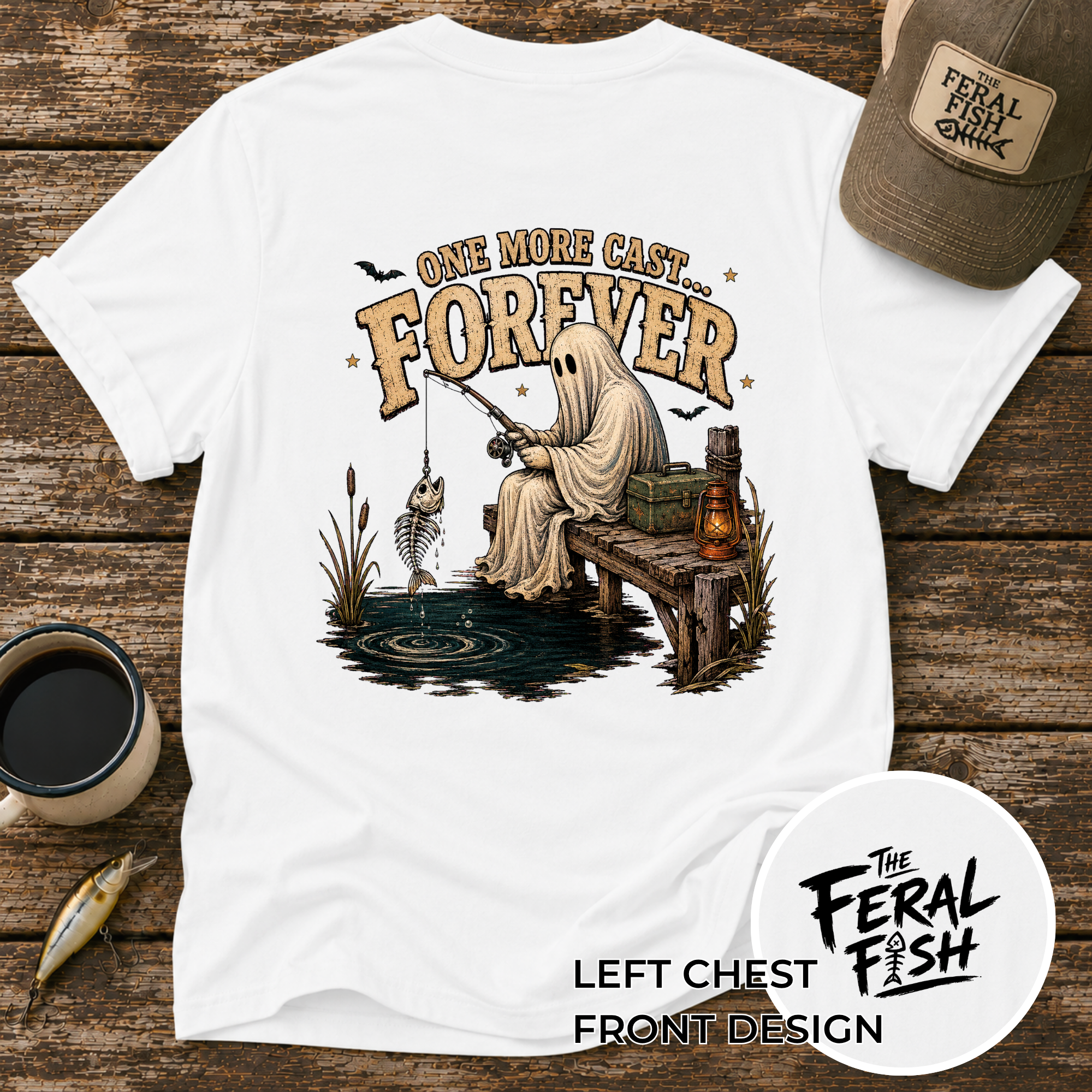 One More Cast Forever Fishing T-Shirt