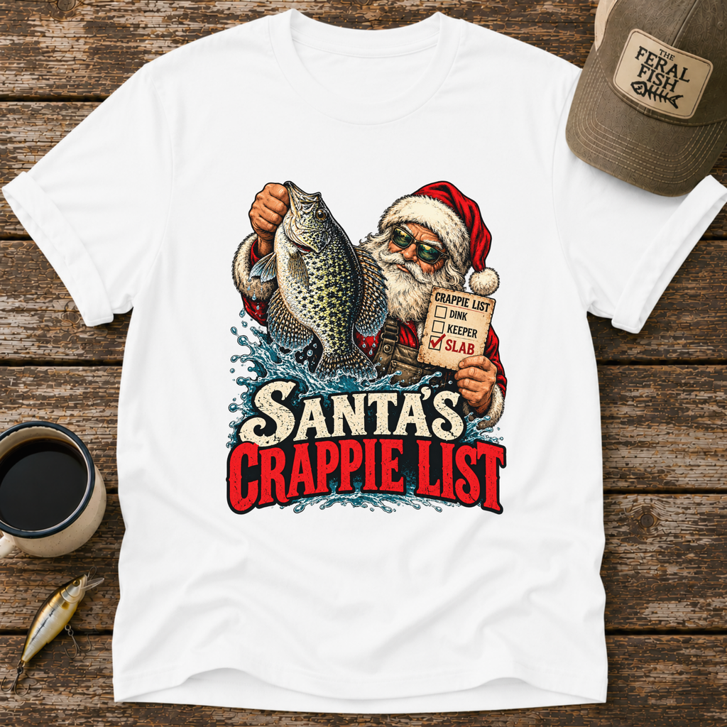 Santa's Crappie List T-Shirt