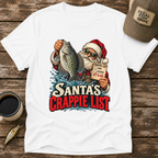 Santa's Crappie List T-Shirt