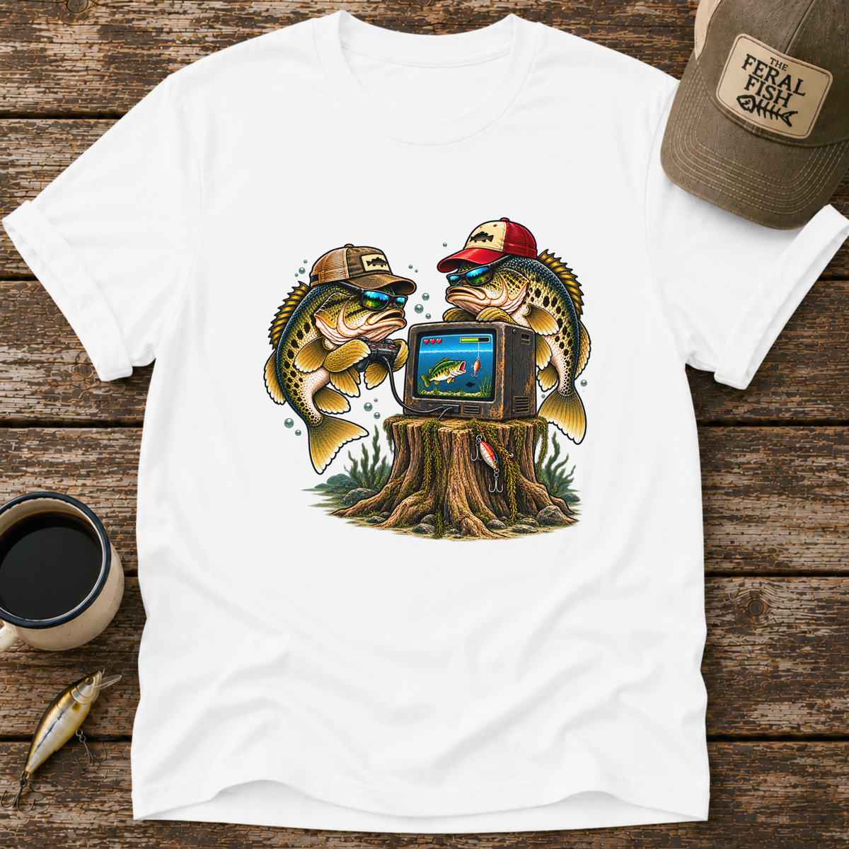 Fish & Video Games T-Shirt
