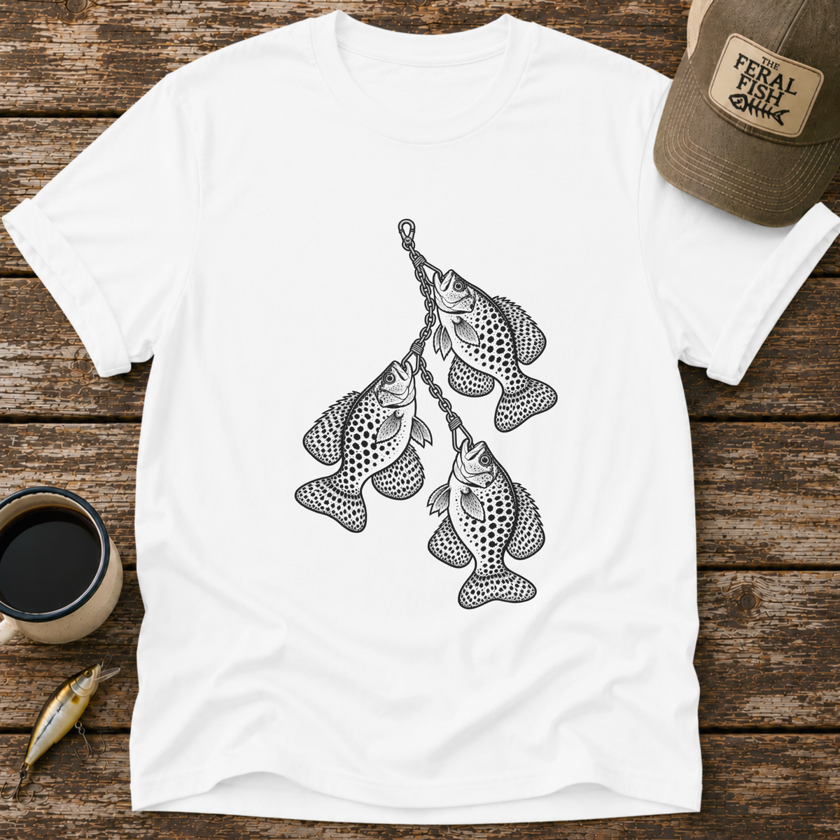 Crappie Stringer T-Shirt