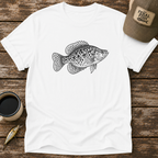 Crappie Drawing T-Shirt