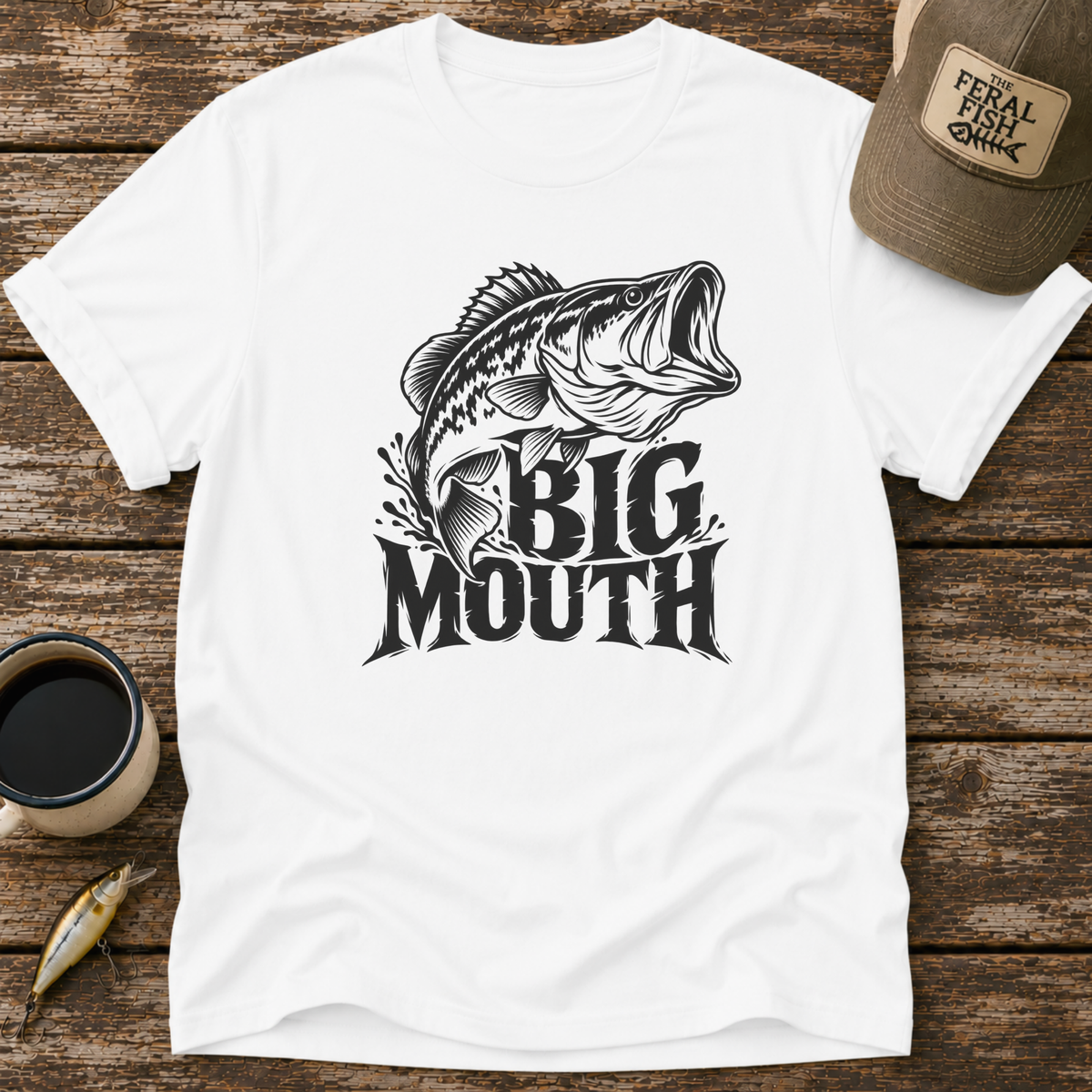 Big Mouth Fishing T-Shirt